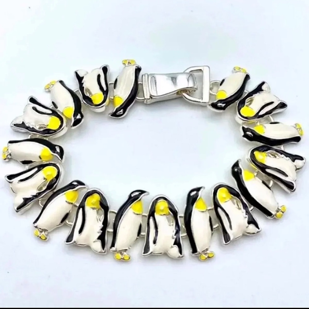 Magnetic Penguin Bracelet
